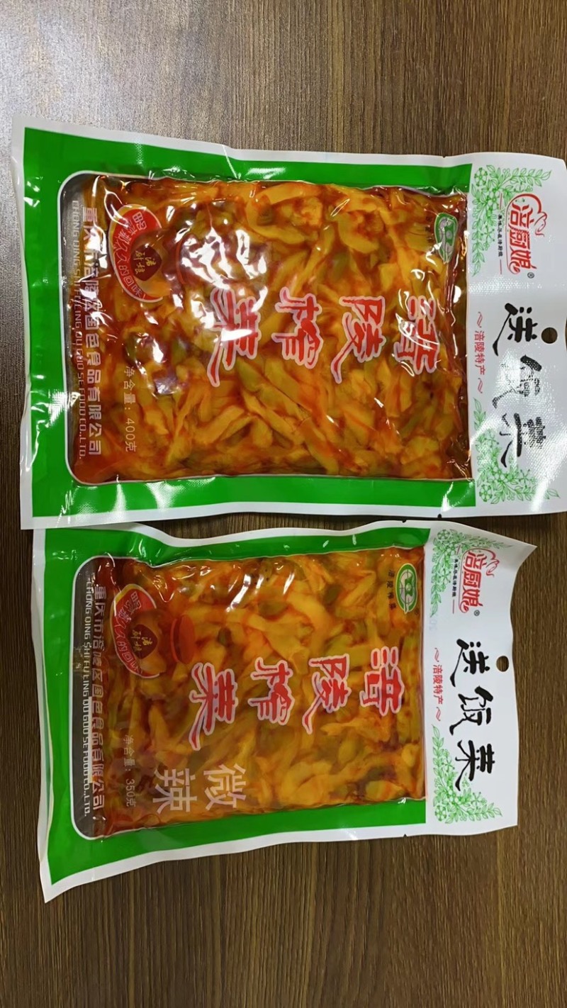 四川榨菜乡镇热卖下饭菜爽口菜咸菜厂家供应