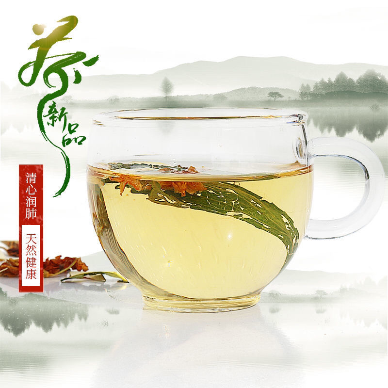八宝茶地摊金龙八宝茶八宝