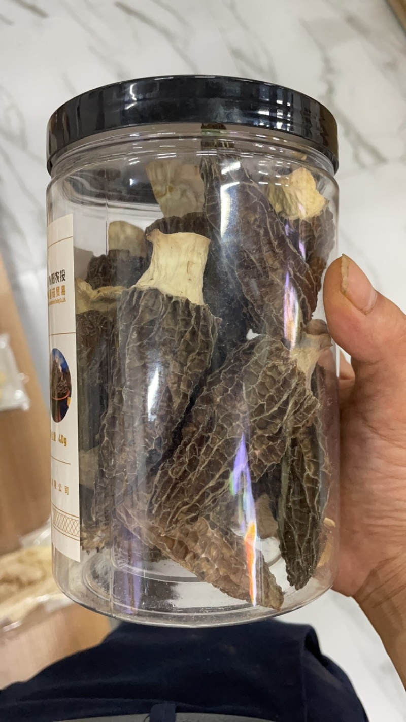 冻干羊肚菌、干品羊肚菌，（高端加工工艺）