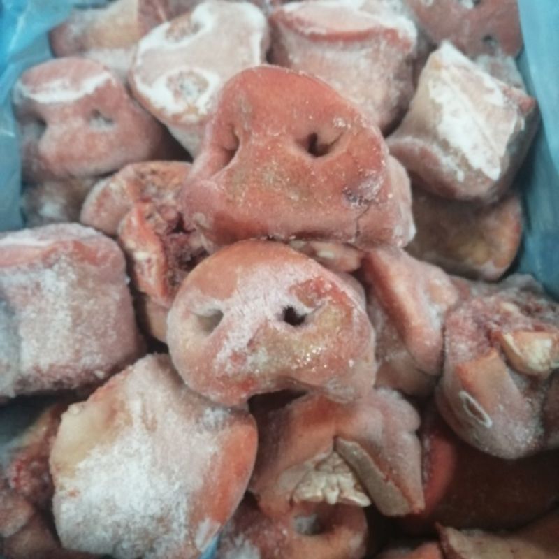 新鲜冷冻猪鼻子带骨猪拱嘴20斤家用饭店卤菜食材包邮