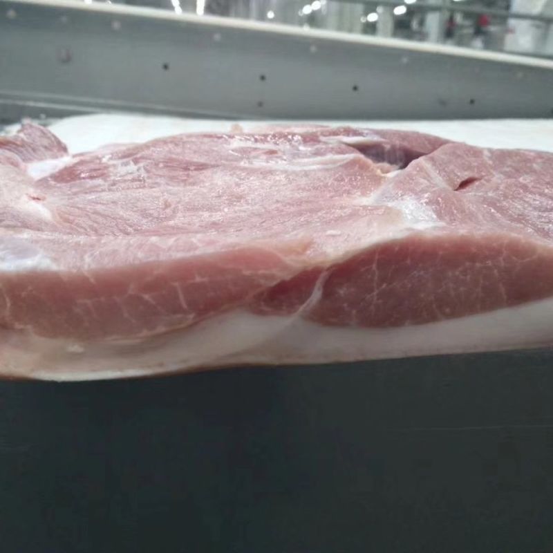 生鲜冷冻后上肉后上肉条带皮后五花肉食堂饭店食材