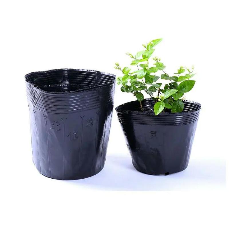 营养钵树苗种植营养袋育苗钵营养杯黑色塑料软花盆简易加厚