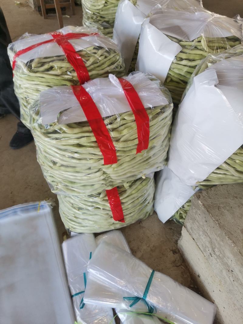 辽宁锦州北镇豆角冷棚高温棚长白豆角，质量好