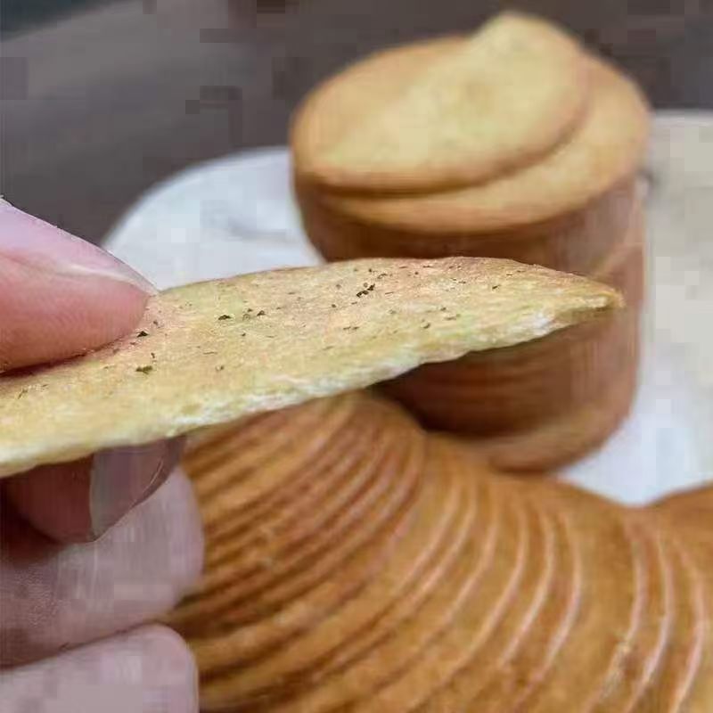 厂家直供地摊批发货源铁棍山药饼干原味香葱海苔孜然番茄味