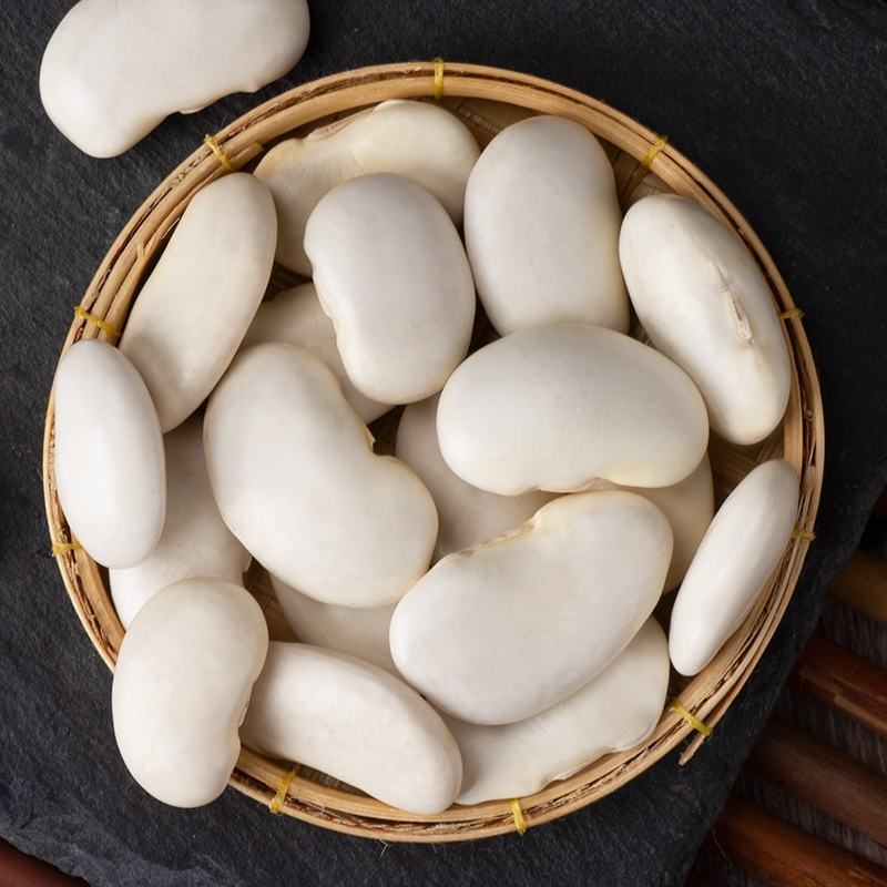 大芸豆，白扁豆，大白扣，大颗粒手选