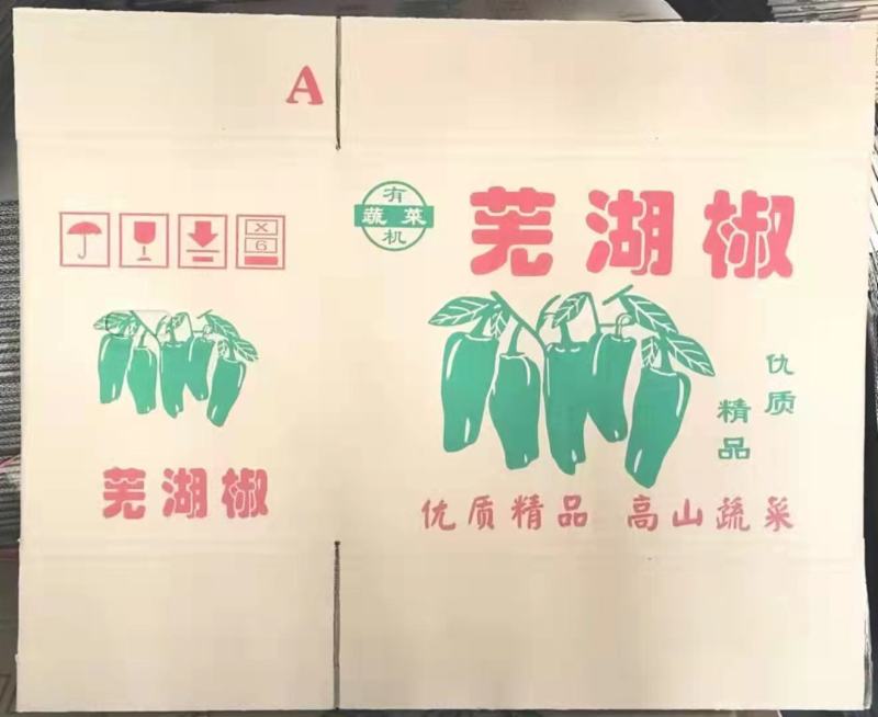 大棚种植辣椒。薄皮椒、邹皮椒皮薄肉脆、微辣
