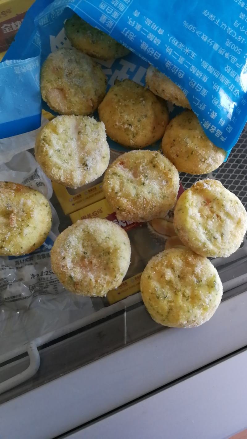 鱼香虾饼食堂餐饮团购专用青岛本地可自提，支持一件代发