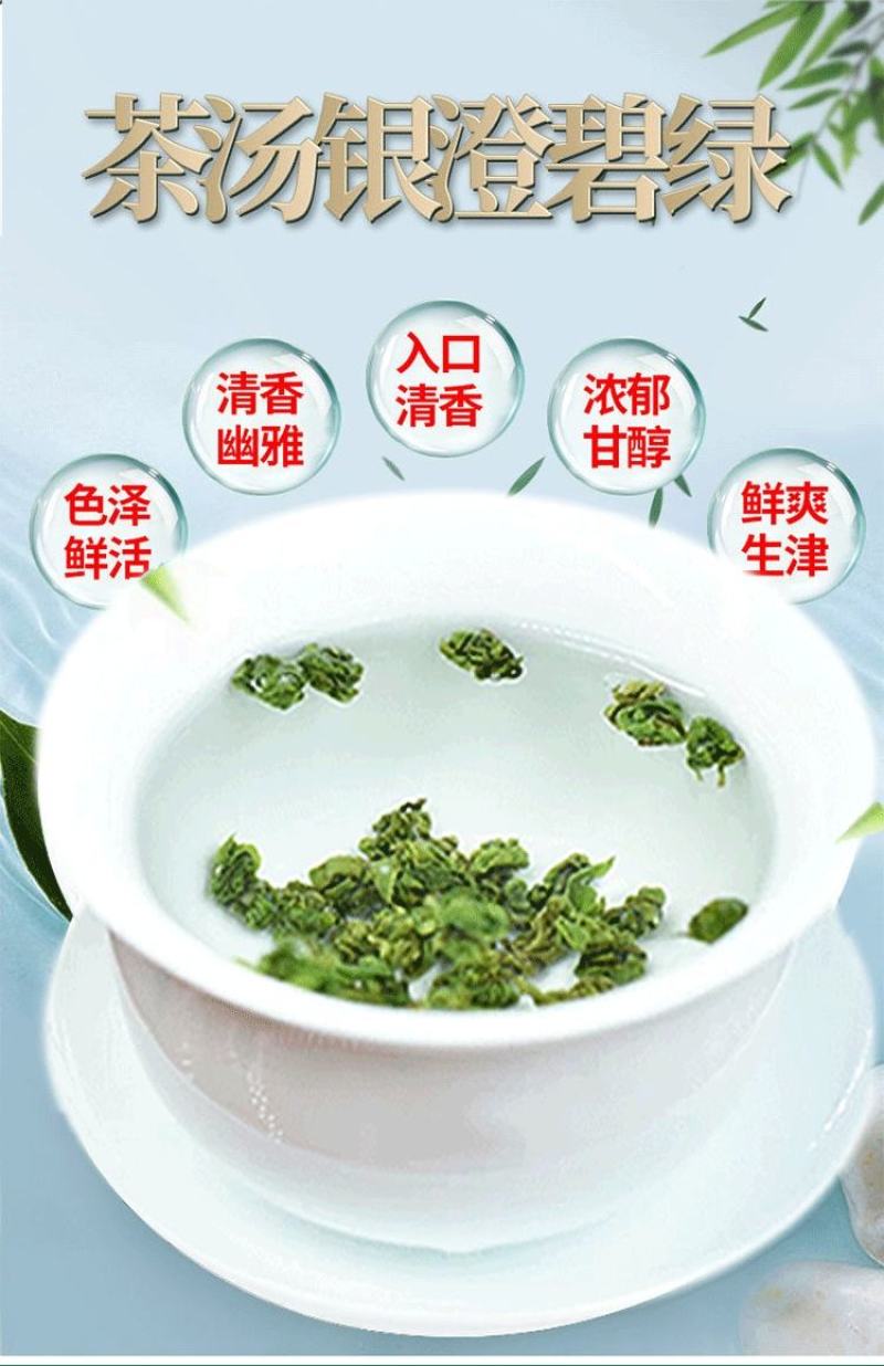绿茶2025新茶明前春茶贵州高山茶云雾茶浓香耐泡