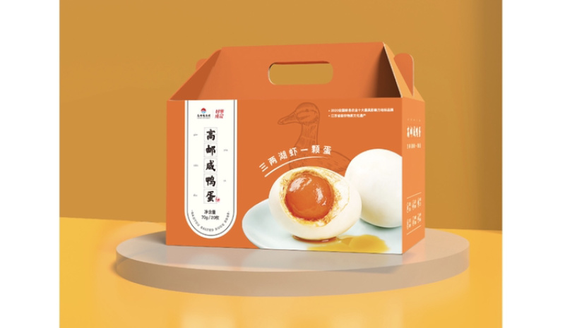 江苏高邮咸鸭蛋-双黄蛋礼盒