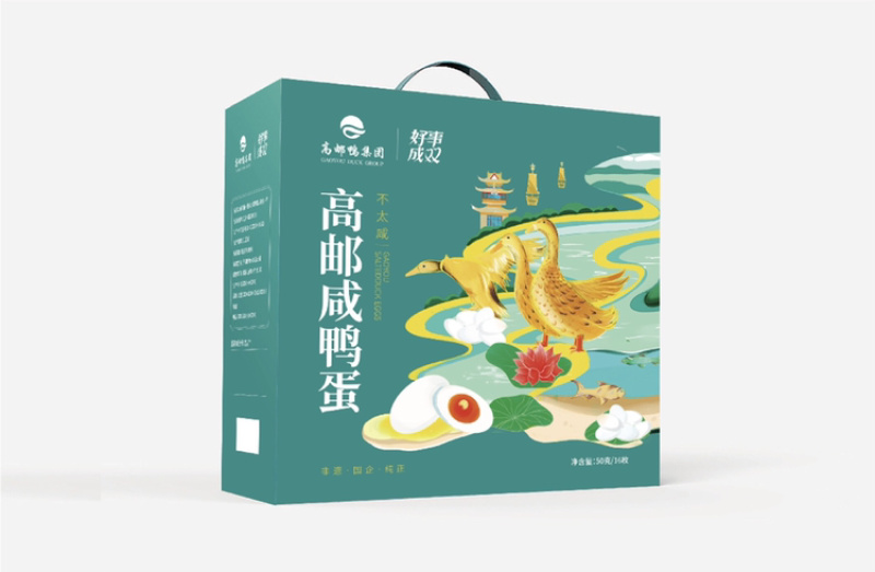 江苏高邮咸鸭蛋-双黄蛋礼盒