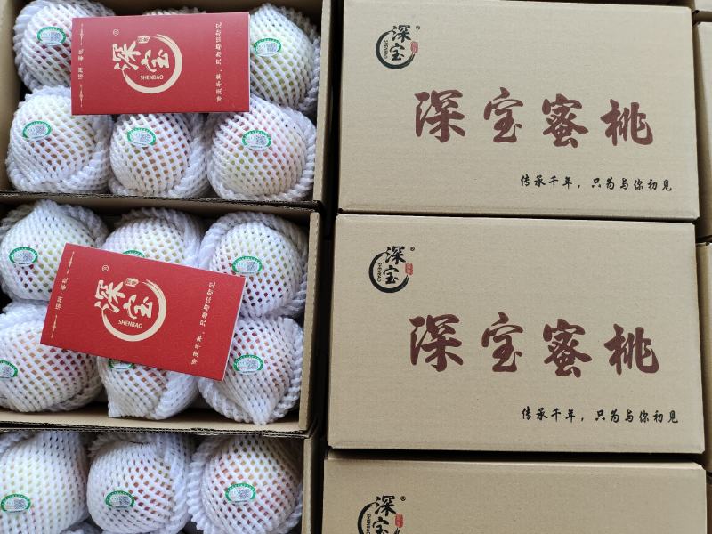 中秋礼盒深州蜜桃之乡深州刘大赛21世纪蜜桃礼盒大量供应