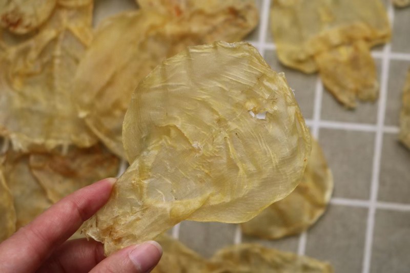 75头蜘蛛胶开边鱼胶花胶便宜肉质好产量低