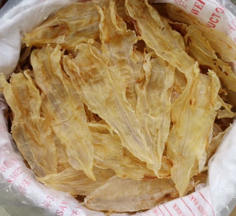 A厂14头阴阳开片鱼胶花胶批发产地苏里南胶质丰富