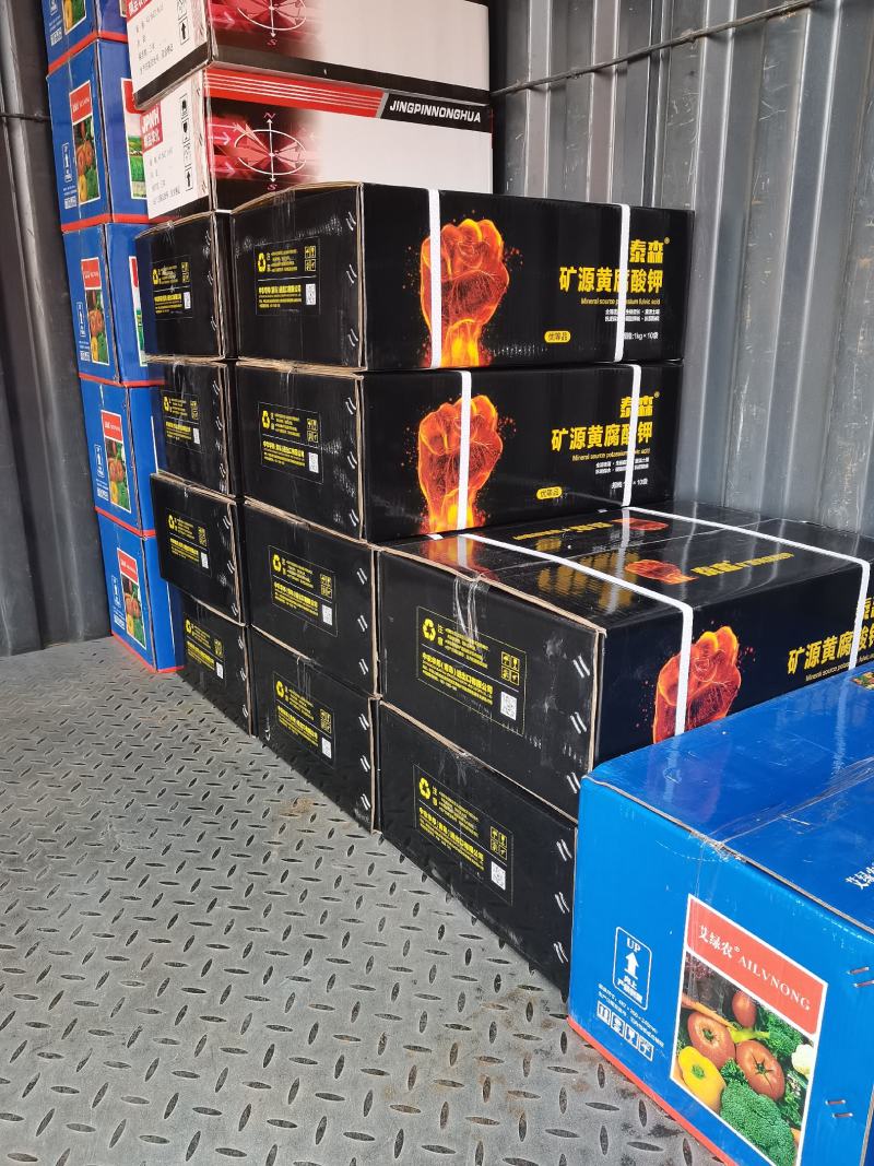 矿源黄腐酸钾生根壮苗易吸收抑碱调酸改土固碳抗重茬防烂根