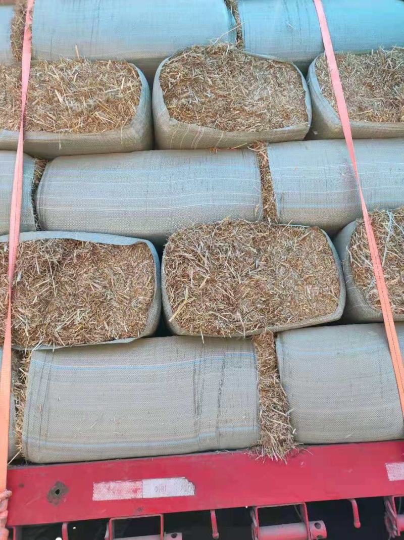麦草精品压块柔丝小套袋麦秸