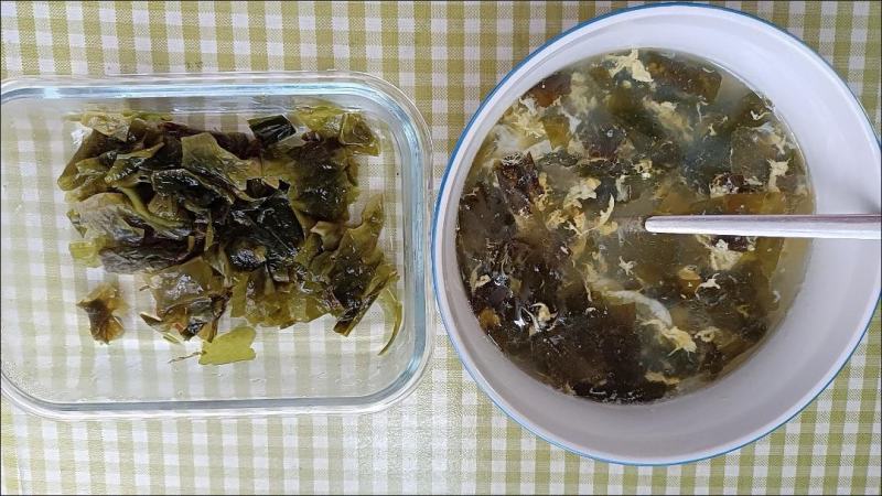 裙带菜海白菜海木耳海带芽海里螺旋海藻干货凉拌菜出口韩国大