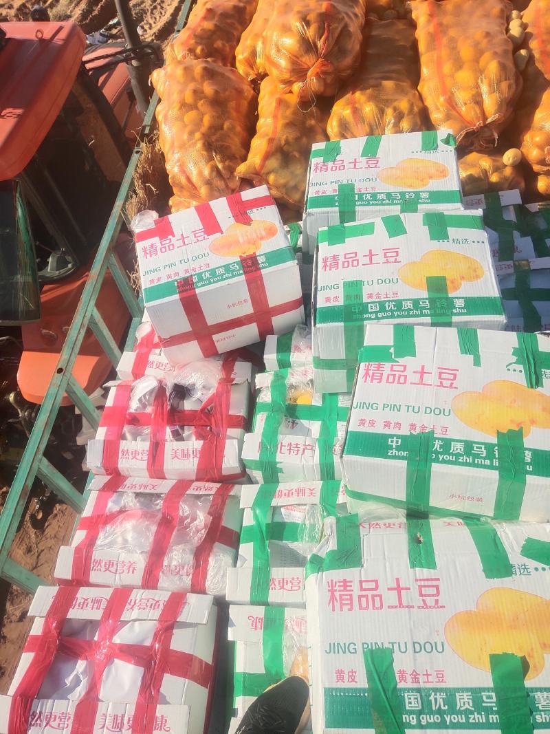 黄心土豆大量有货，要的联系我，上车价