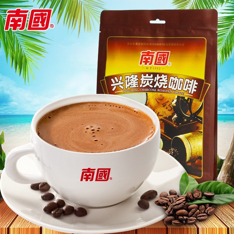 海南特产南国兴隆炭烧咖啡30小包咖啡三合一速溶粉