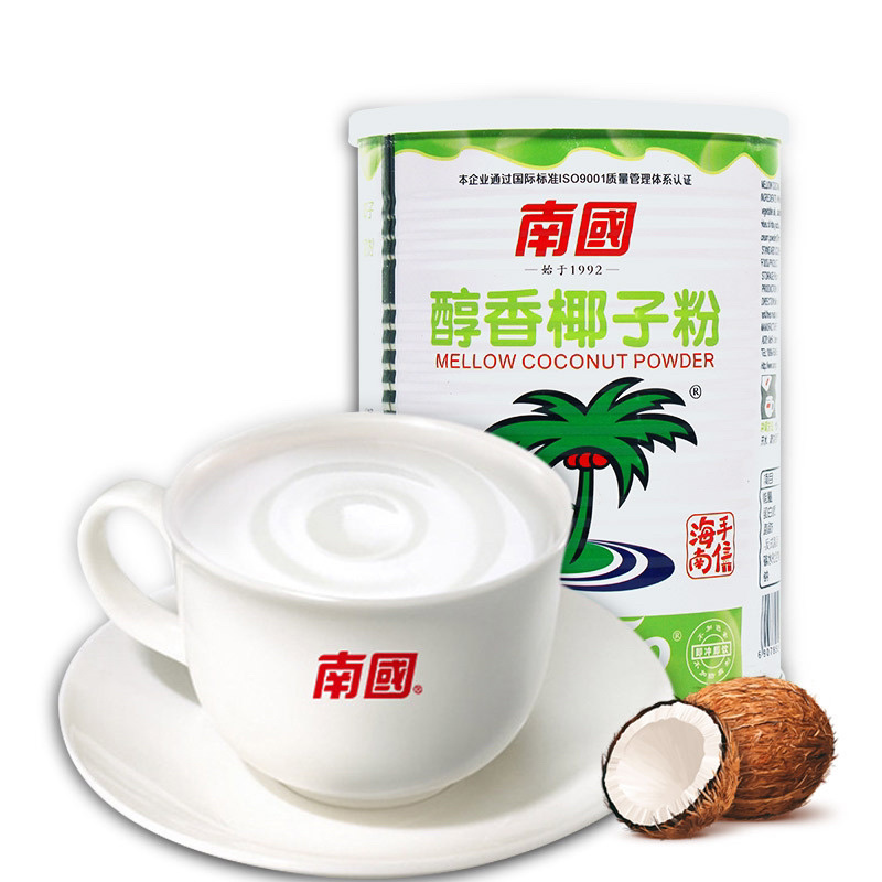 海南特产南国醇香椰子粉450g罐装休闲网红食品