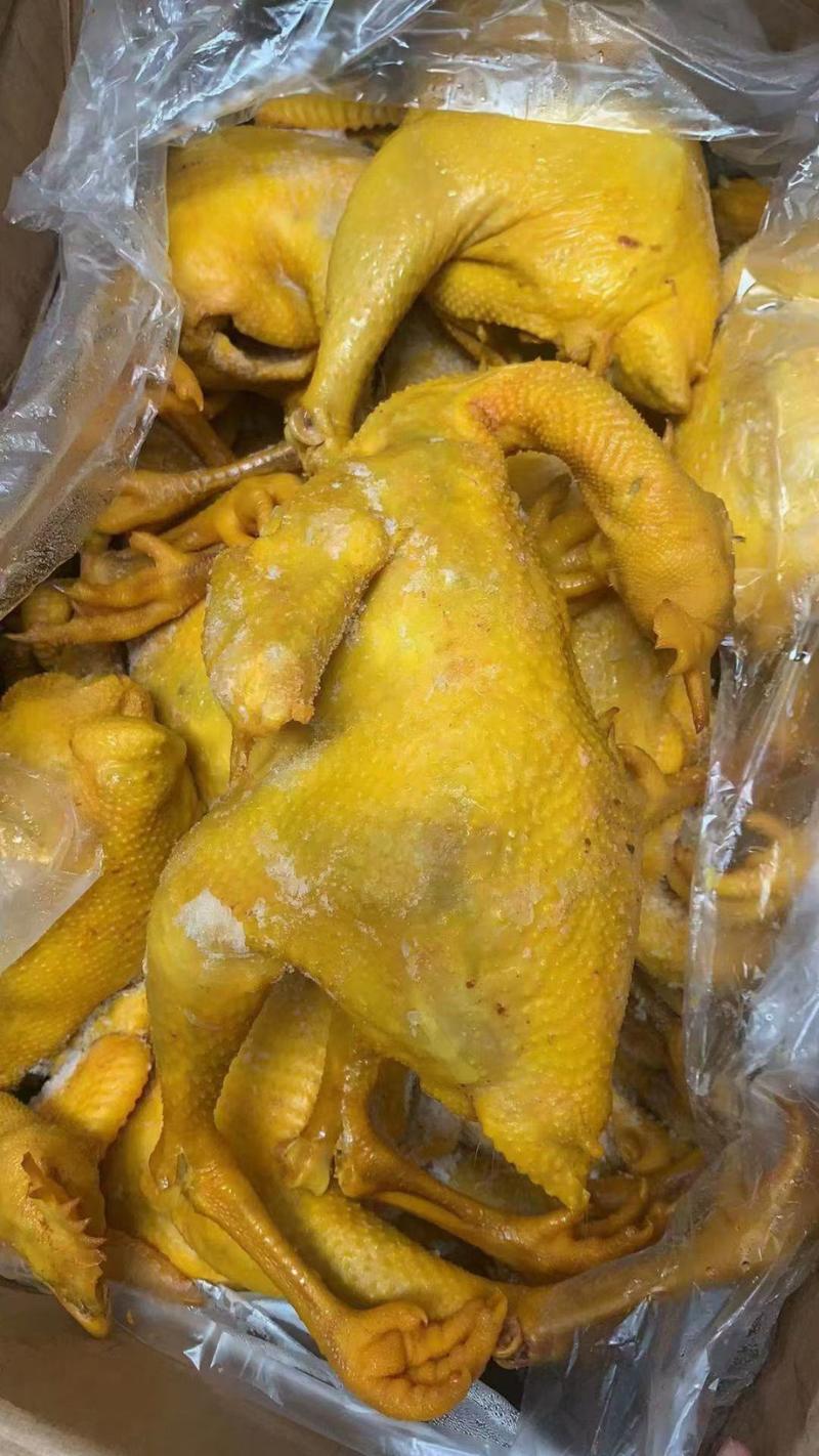 特色手撕盐焗鸡八成熟地摊货源批发一件50斤