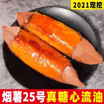 山东烟薯25号糖心蜜薯新鲜红薯板栗山芋红心地瓜