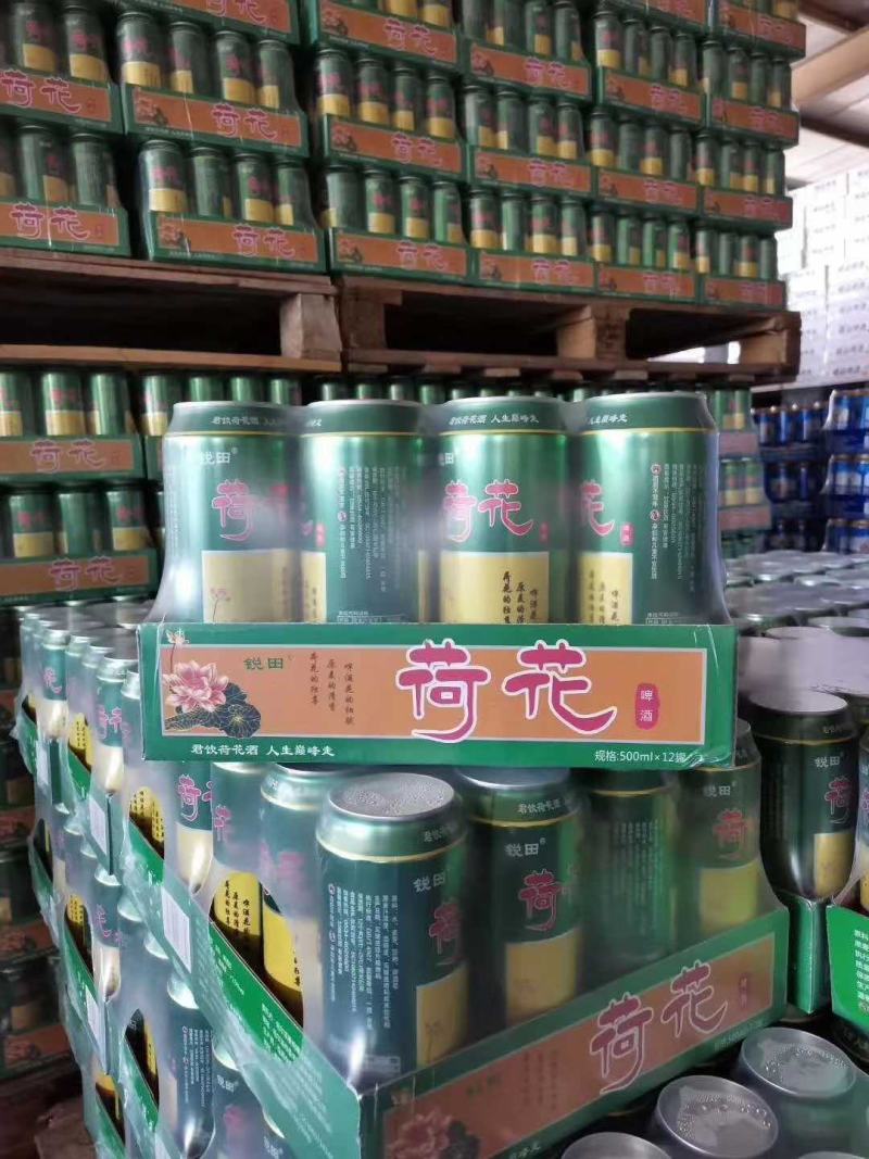 荷花啤酒口感醇厚细腻，泡沫丰富，厂家直销价格美丽