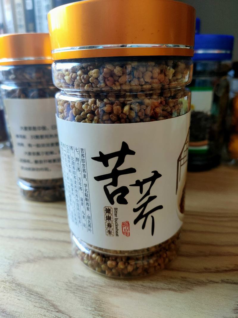 苦荞茶黄黑荞麦茶全株苦荞礼瓶产地销售保证质量一件代发