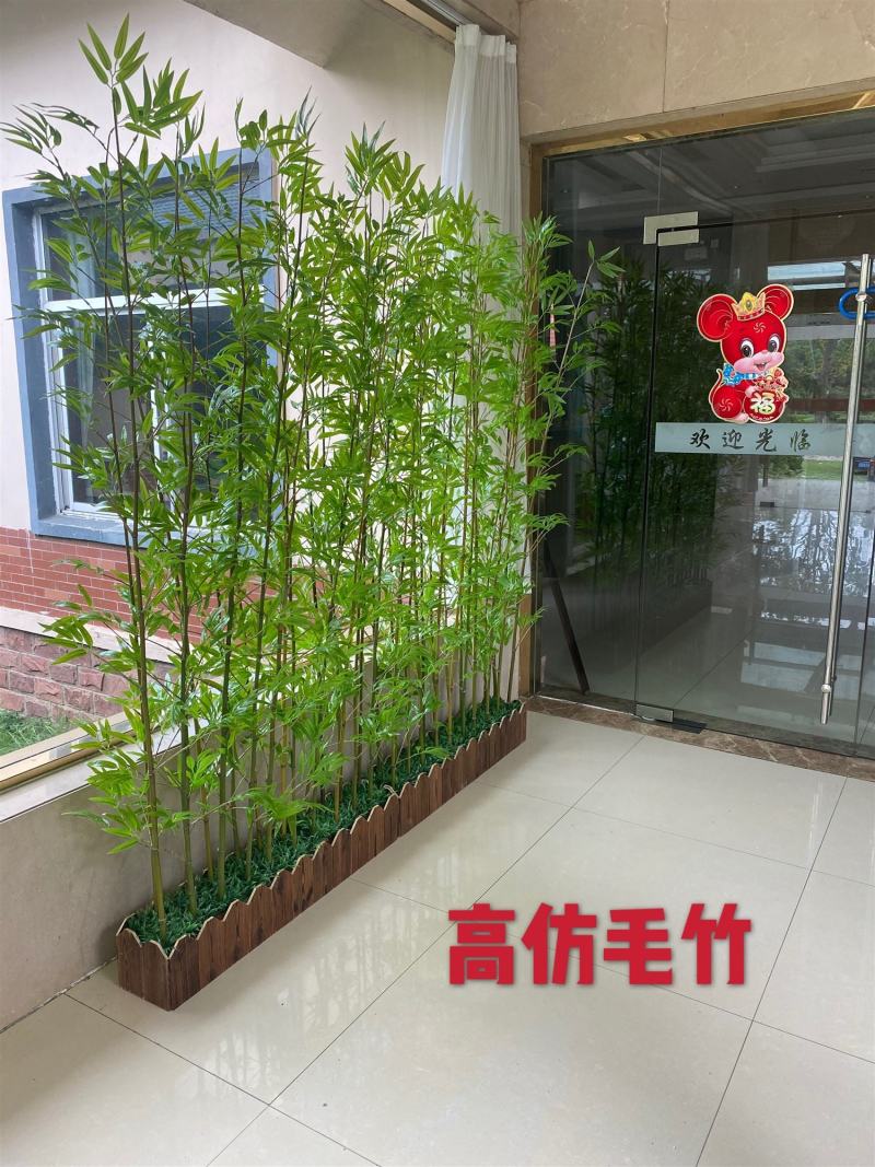 碳化防腐木花盆防腐竹花盆花箱异形花盆仿真竹子花盆种菜花盆