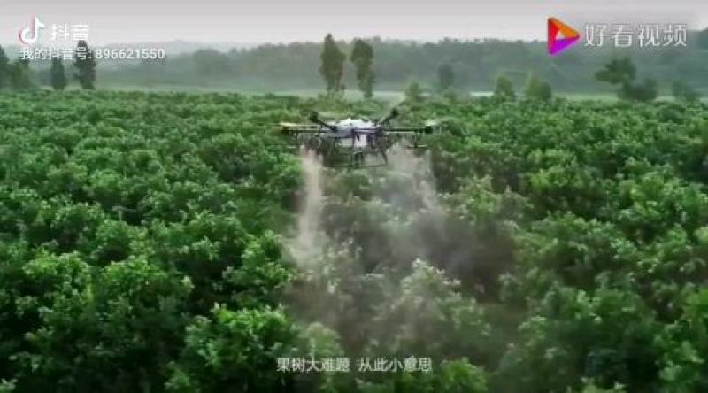 大疆t30无人机打药