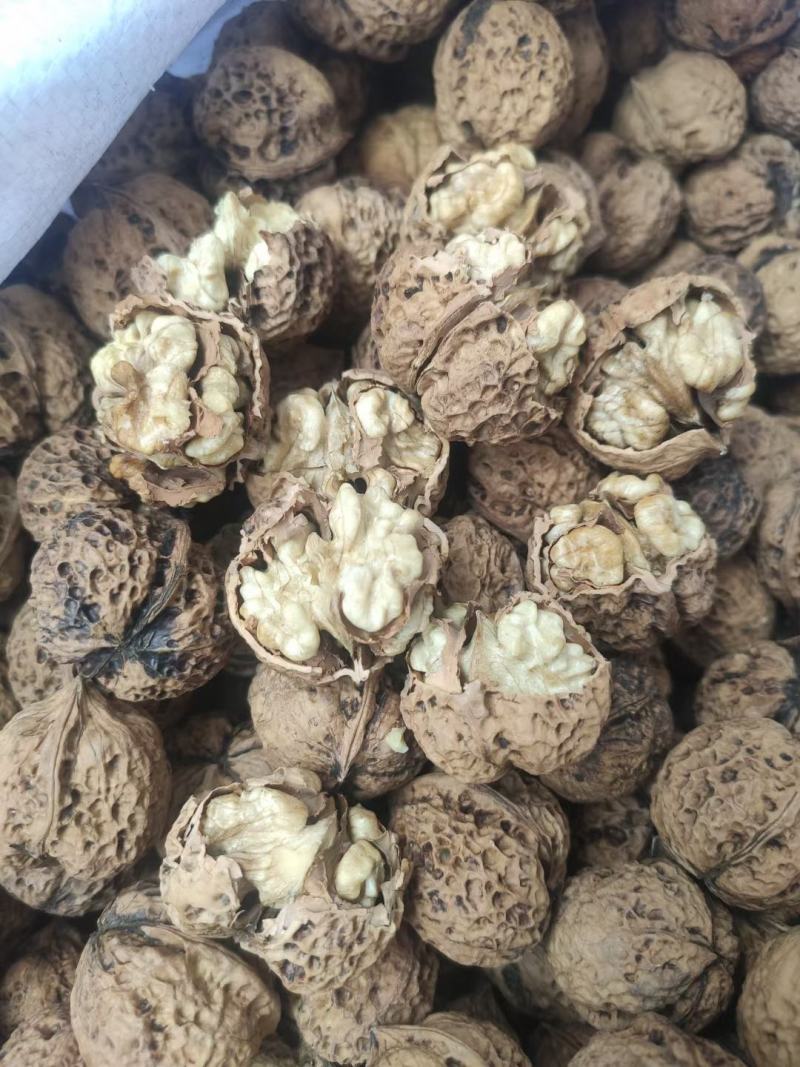 云南麻子核桃新货不是方果，大量现货供应，价格美丽
