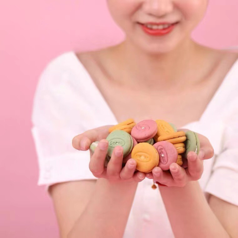 网红马卡龙夹心饼干批发
