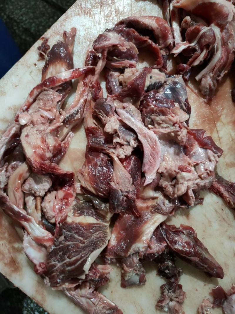 精选牛肉筋纯干少油可做筋头巴脑锅烧烤炖煮口感很好