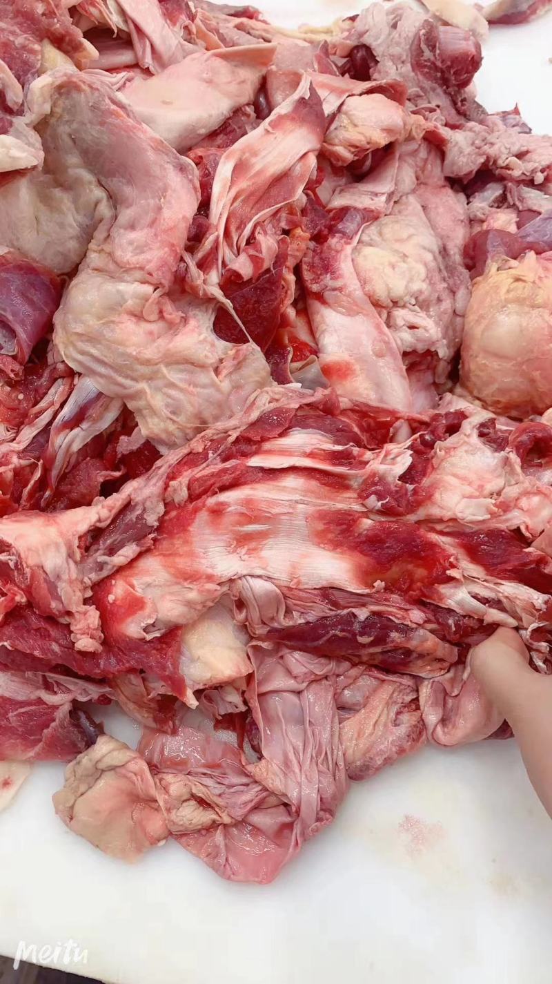 精选牛肉筋纯干少油可做筋头巴脑锅烧烤炖煮口感很好