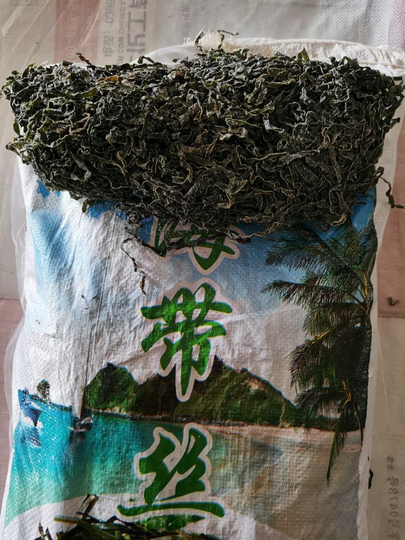 饭店绿干海带丝：深海1J长丝.碎丝少.口感好.1:7泡发