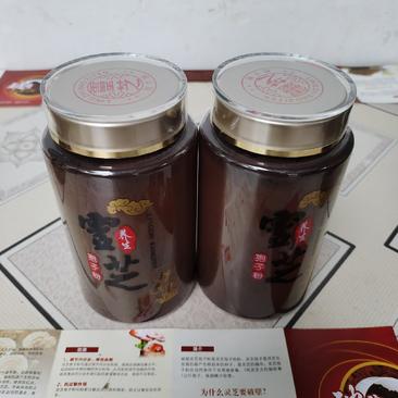 吉林省通化市原产地灵芝孢子粉孢子油丰富一斤两瓶装