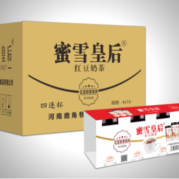 红豆奶茶