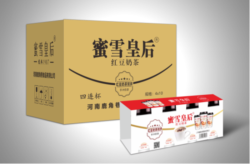 红豆奶茶