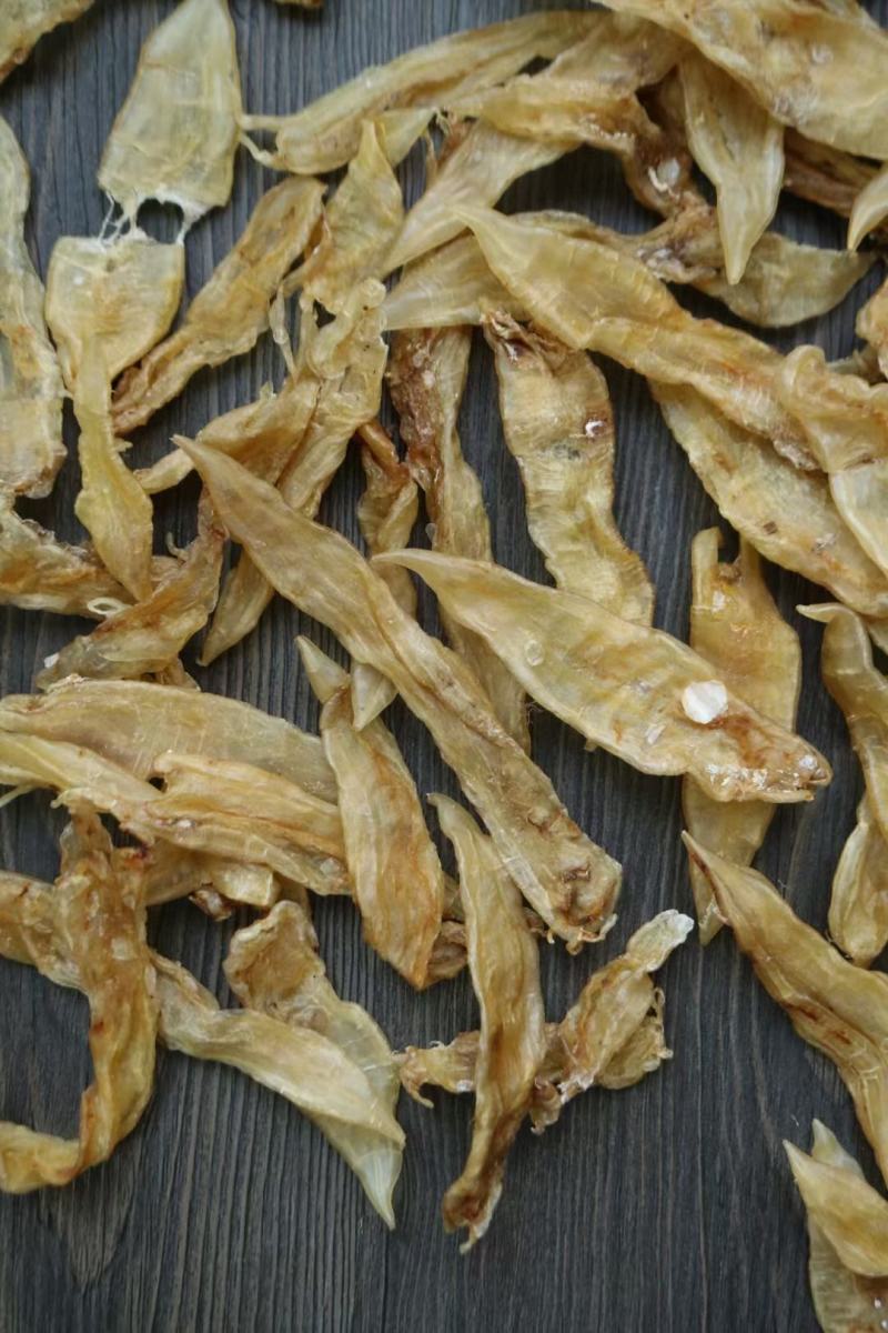 180头原装厚肉金龙条鱼胶花胶批发足干原装原货厚肉