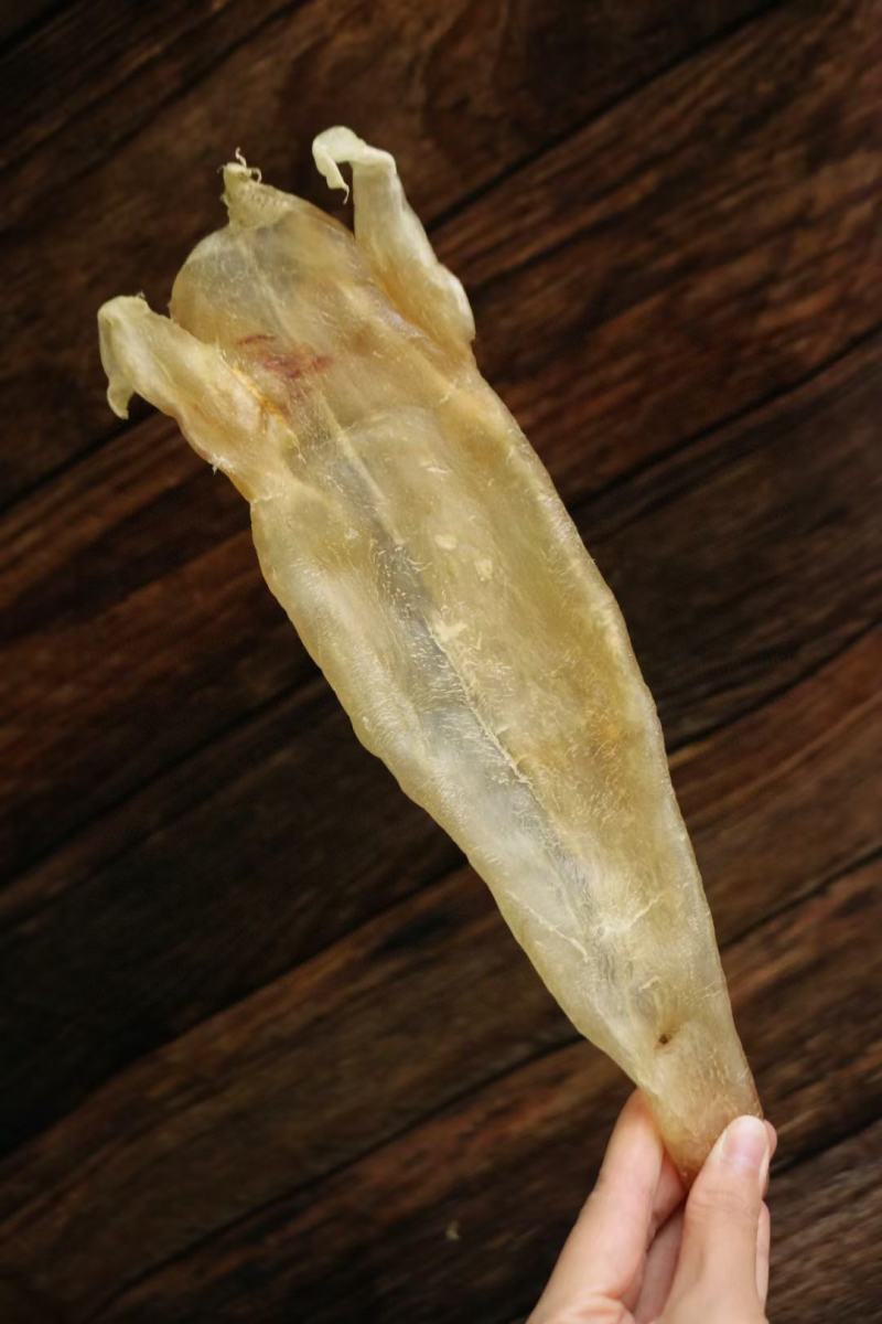 4头巴西闭合北海母鱼胶花胶批发漂亮货足干货