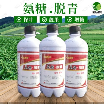 凯盛氨糖脱青纯生物制剂各种果树、蔬菜保叶靓果补糖脱青迅