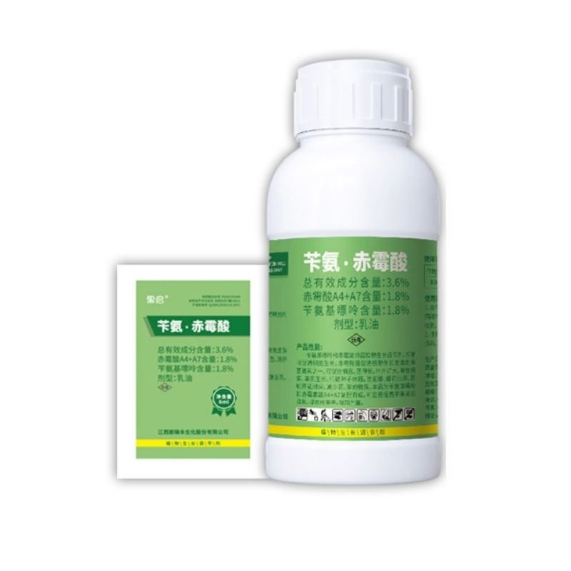 新瑞丰果启3.6%苄氨赤霉酸a4a7苹果、柑橘、枣正品植