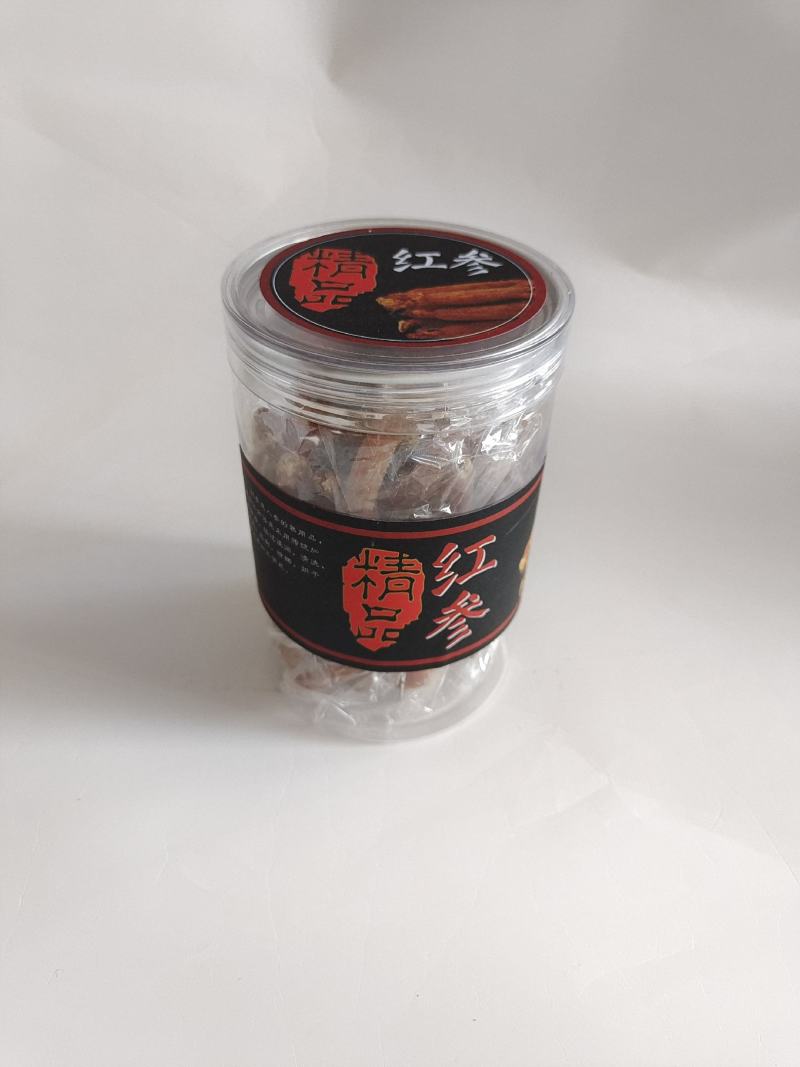 即食红参，小红参开罐即食，也可煲汤煮粥，好吃不上火