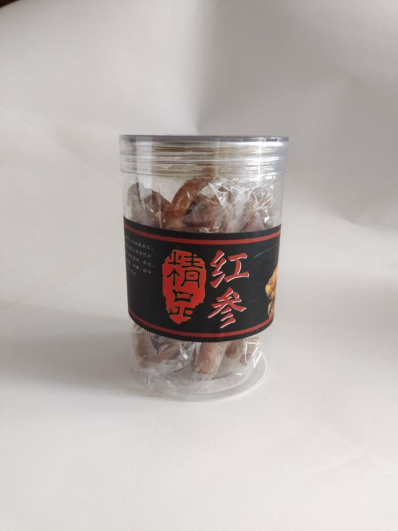 即食红参，小红参开罐即食，也可煲汤煮粥，好吃不上火