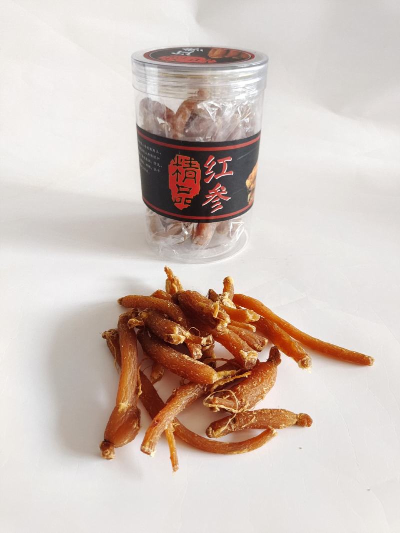即食红参，小红参开罐即食，也可煲汤煮粥，好吃不上火