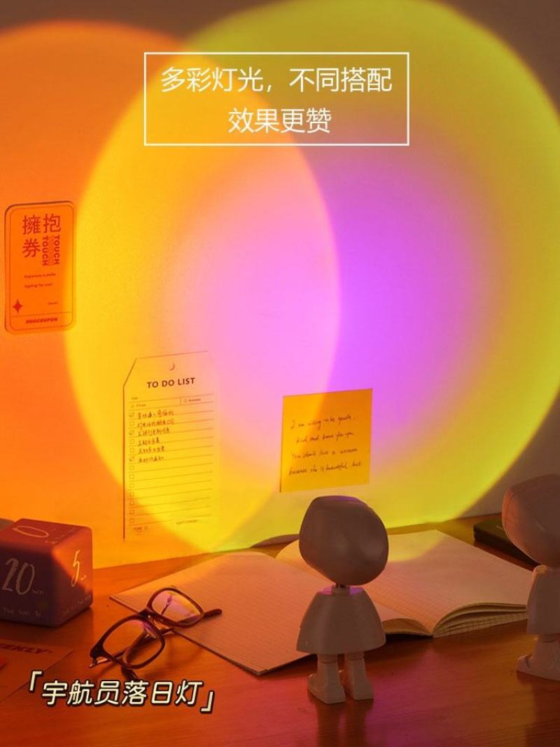 太空人落日灯您的生活应该多姿多彩太空人落日灯