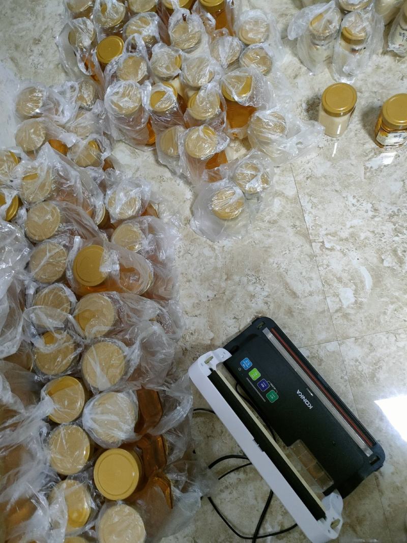 长白山嘎嘎纯的椴树蜜雪花蜜一等椴树蜜结晶不结晶