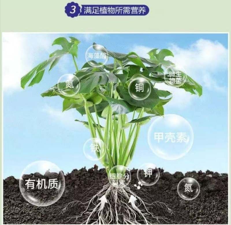 甲壳素鱼蛋白海藻肥微生物菌肥黄腐酸钾冲施肥桶装水溶肥