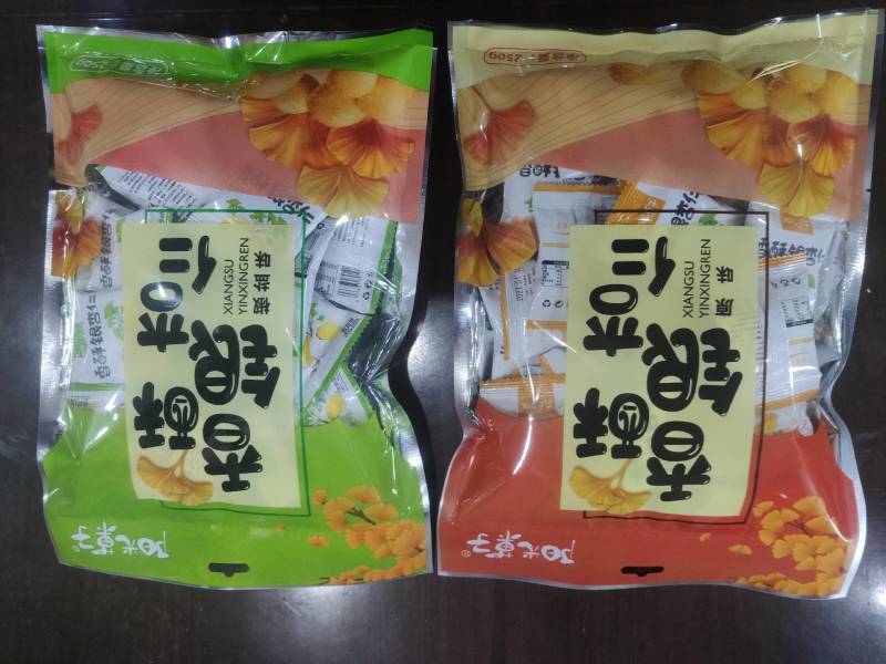 香酥(开心)银杏仁，即食银杏果，熟白果，坚果零食类