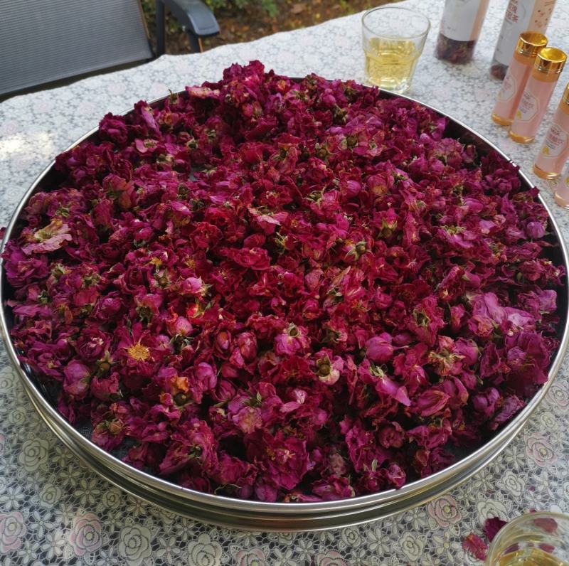 玫瑰花茶，玫瑰花冠茶食用重瓣红玫瑰茶叶散装2022年新茶