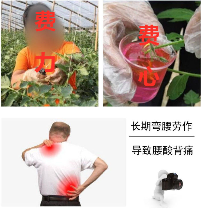 西红柿番茄电动喷花器点花器黄瓜沾花器授粉器多功能锂电池喷